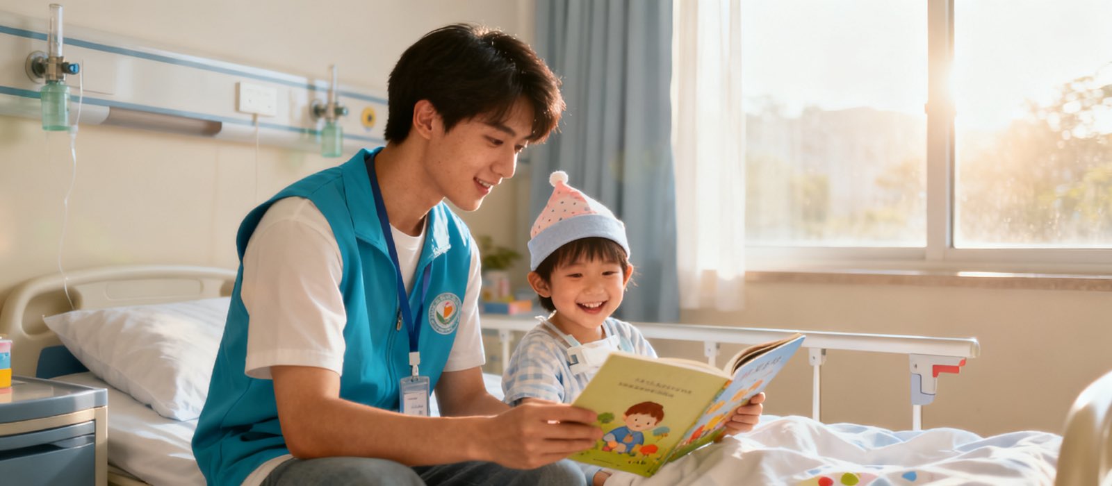 宝贝伴读:为住院的孩子讲一个故事